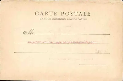 Historyczny zamek Berzé-le-Châtel — panoramiczny widok — Wyd. J. A. Durand, ulica Pont, Mâcon — Rewers