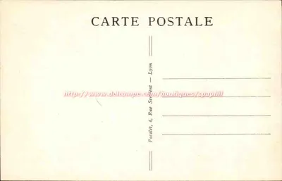 Thonon-les-Bains (Hte-Savoie) — Het meer en het Hotel du Parc — P.L. — Achterkant