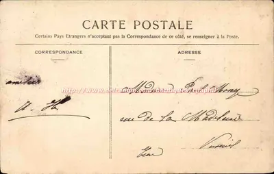 La Haute-Saône histórica — Casa da Baille (século xv) — Reuchet, editora, Fougerolles — Verso