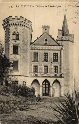 La Flèche — Castelo de l'Arthuizière — Gr. Thibault, coleção La Flèche