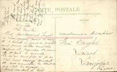 Nîmes — Katedra św. Baudyla — Wydawnictwo Graniès et Pitton, Nîmes — Rewers