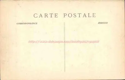 Nîmes - Porta Augusty — widok na łuki rzymskie z napisem 'MAISON du PHÉNIX' — P. Ruat, wyd., Marsylia, nr 177 — Rewers