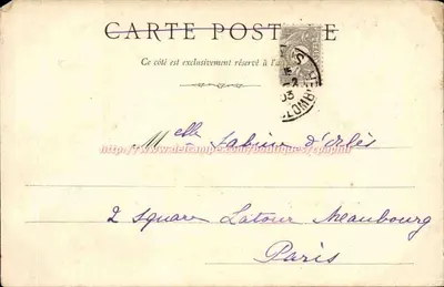 Le Puy — Vista Geral de Le Puy — Germaine 702 — Verso
