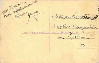 Vallée de la Loire — Le Pertuiset et Viaduc de Cornillon — Éditeur non identifié — Verso