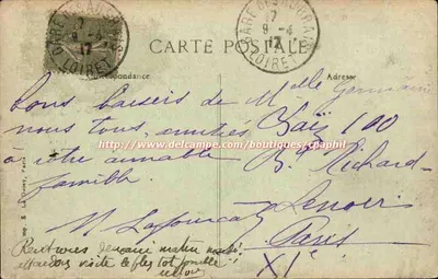 Orléans — La Piazza Albert Ier — Il Quadrato — Editore : n° 101 — Verso
