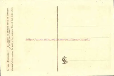 Ogród Thérèse — przed pralnią — Devossé — Rewers