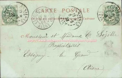 Château de Blois, Aile van Karel de Vierde — Binnenkant van de Grote Trap — ND Pbot — Achterkant