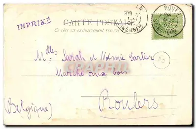 Kościół św. Viviena — Rouen — St. & Co. AD, n° 8791 — Rewers