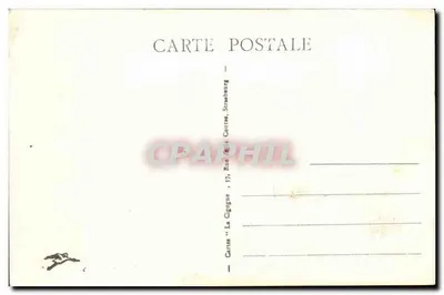 Strasburg — Mosty na Rzecze i Kehl w oddali — Karty 'La Cigogne', nr 164 — Rewers
