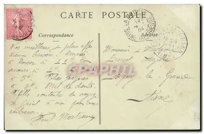 Bonsecours — Katedra i Pomnik Jeannej d'Arc — Collections ND, Fot. — Rewers