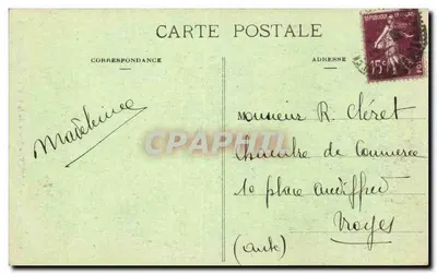 Nancy - Porte de la Craffe — wydawca nieznany, nr 15 — Rewers