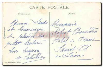 Cap Martin — Wejście do Parku — ND. Fot. n°773 — Rewers