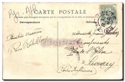 Biarritz - Wielki Hotel — wydawca B. L. C. Paris, nr 30 — Rewers