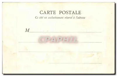 Biarritz — Rocca della Vergine e Piazza — B.J.C., Parigi — Verso