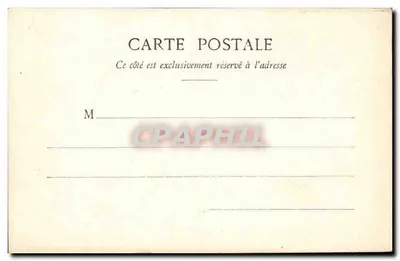 Nancy — Hémicycle Carrière w Pałacu Rządu — Fototyp A. Bergeret & Cie, Nancy — Rewers