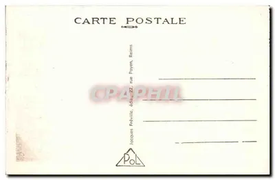 L'Argonne — Los bosques de La Gruerie — Los refugios del Kronprinz de Baviera — editor Jacques Fréville, Reims — Reverso