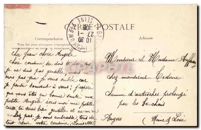 Vista de Baria — decoração de rosas — E.L.D. — Verso
