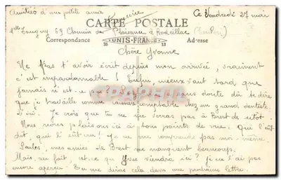 Toulon — La Prefectura Marítima — Edición Sigurd, 7 Calle Vaulaine — Reverso
