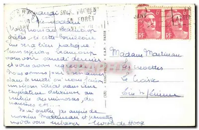 Toulon - Le Mourillon — Trasa Cap Brun — B.E.F. n°11270 — Rewers