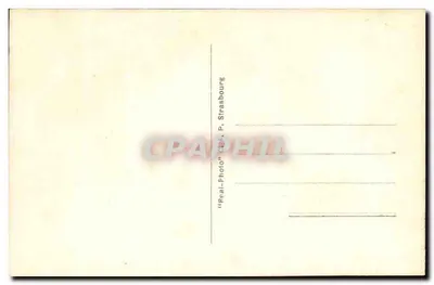 Niort — Widok na rzekę Sèvre Niortaise — «Real-Photo» C.P. Strasbourg — Rewers