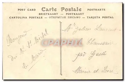 Monte Saint-Michel — Lado leste — Editor: 103 — Verso