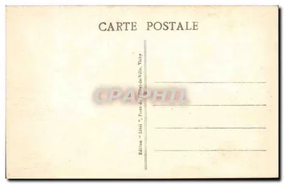Okręgi CUSSET-VICHY — L'Ardoisière - La Cascade du Geur Saillant — Wydawnictwo « Idéal » — Rewers