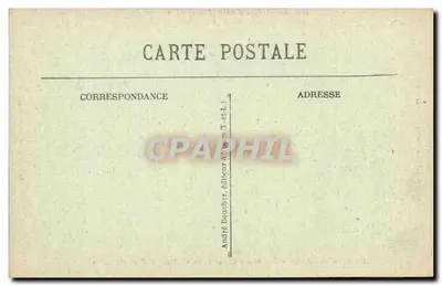 Antigo Ponte de AMBOISE em 1734 — Reprodução — André Boucher, editor em Paris (T.-et-L.) — Verso