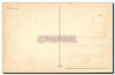 Czterej starych marynarzy — Volendam — wydawca Krelltz, n° 968/18 — Rewers
