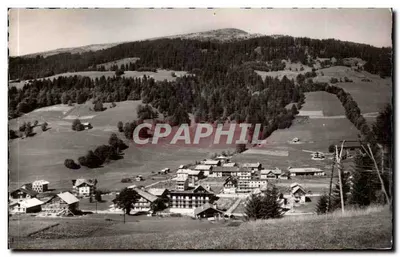 Les Gets (Haute-Savoie) — Village du Bénévy e o Mont Chery alt. 1836 m. — Edição Les Gets