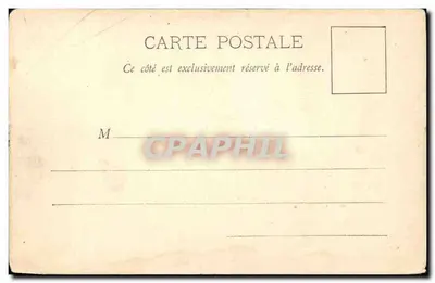 Montfort-l'Amaury, as Torres — ruínas medievais — Lucien Paris, editor Pontoise, n°6 — Verso
