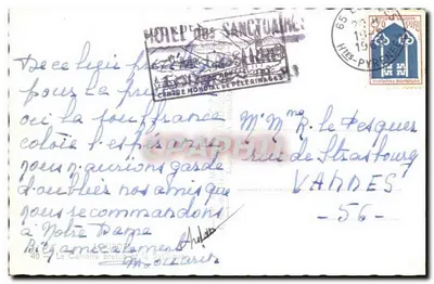 Crucificação — Santuário de Lourdes — editor Yan — Verso