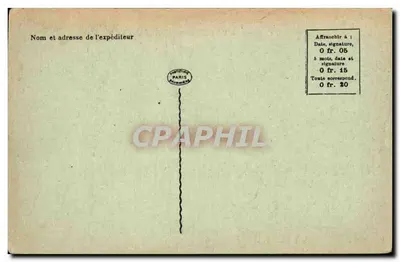Castelo de Vaugrigneuse (S & O) — Editor Paris-Coton — Verso