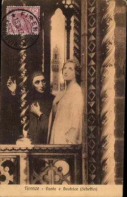 Florencio - Dante e Béatrice (Scheffer)
