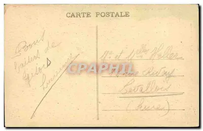 Gisors (Eure) - O Donjon da Torre St-Thomas — L. Tournamant, edição em Gisors — Verso