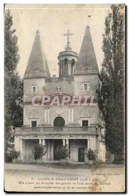 Capela do Castelo d'ANET — 1548 a 1552 — G. Fonceault, editor, Dreux