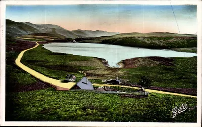 Jezioro Guéry — Auvergne — Wydawnictwo fotograficzne G. d'Olierques (P.-de-D.)