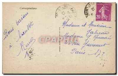Chalon-sur-Saône — Katedra św. Wincentego — wydawca nieznany — Rewers