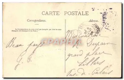 Cauterets — Vista geral — O Pico de Viscos — As Pirineus Ilustradas, n° 129 bis — Verso