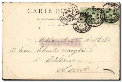 Paray-le-Monial — A Basílica — editor desconhecido, número de série não visível — Verso