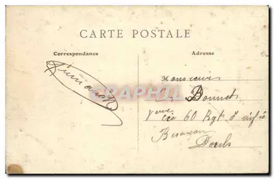 Morez-Jura — Vista panorâmica — editor desconhecido, n° 11 — Verso