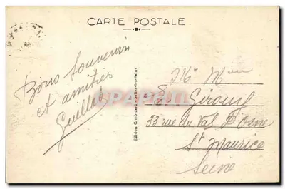 Salins-les-Bains — Święty Anatol i Fort Świętego Andrzeja — Wydawnictwo Cambazard, n° 20430 C — Rewers