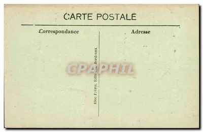 Tarbes - The City Hall - Post Office - BR - 4802 — Back