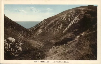 Carolles — A Vale do Lude — Editor A. Besnard, Granville