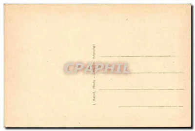 Carolles — A Vale do Lude — J. Rebel, Manche — Verso