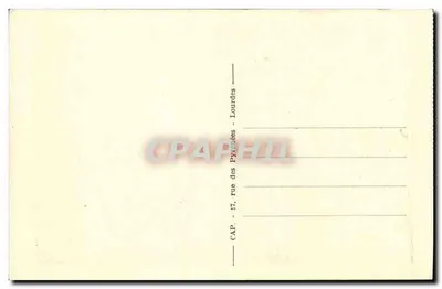 Argelès-Gazost — Stary most nad Arrieulat — wydawca nieodczytelny, nr 26 — Rewers