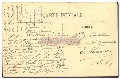 Rouen — Panorama tirado do Transbordeur — T. Dubris, n° 159 — Verso