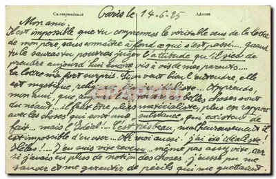 Paryż - Perspektywa Invalidów i Mostu Aleksandra III — J.H. nr 129 — Rewers