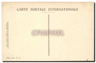 Anvers — Canal do Açúcar — La Carte d'Art, Série VII, N° 34 — Verso