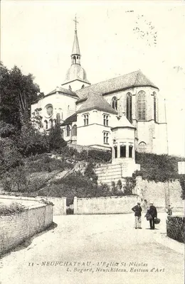 Neufchâteau - A Igreja de São Nicolau — L. Bogard, Neufchâteau, Edição de Arte