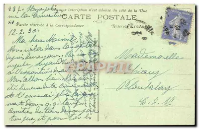 Paryż — La Madeleine i Rue Royale — A. P. nr 191 — Rewers